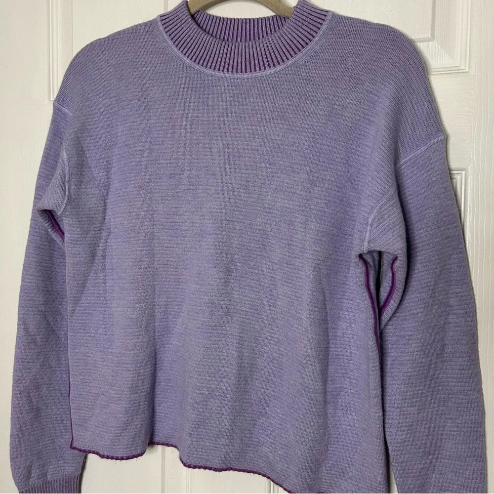 Lululemon Reversible Double Knit Crewneck Sweater